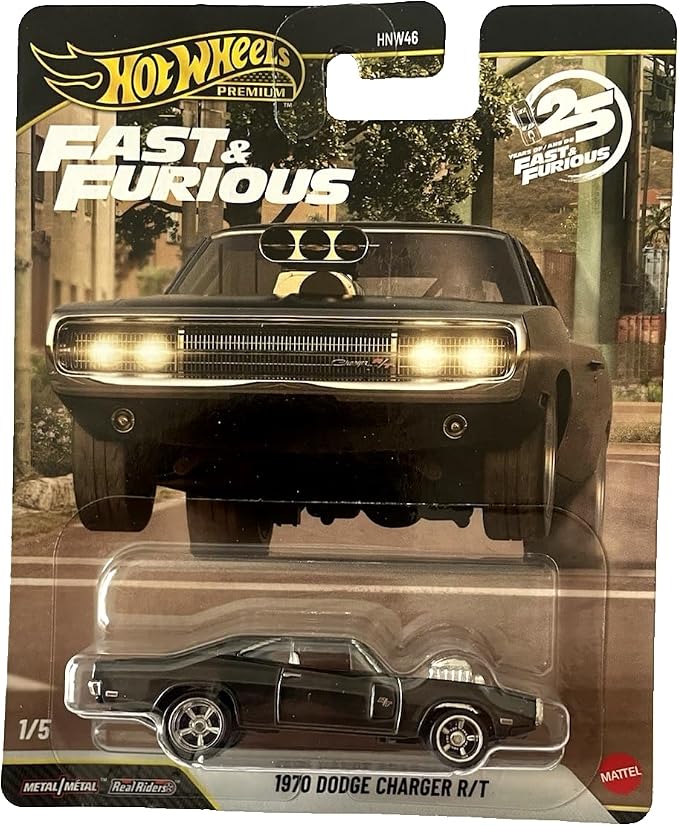 Hot Wheels Premium Fast & Furious 1970 Dodge Charger R/T (Chase)