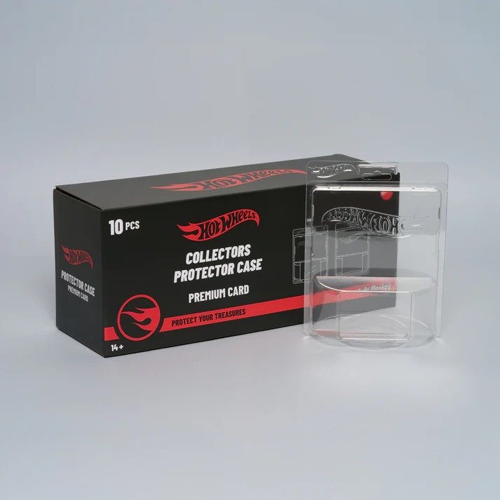 Hot Wheels Collectors Protector Case Premium Card (10 Stück)